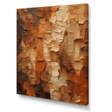 Brown tree bark Essence 2 - Landscapes Canvas Wall Art