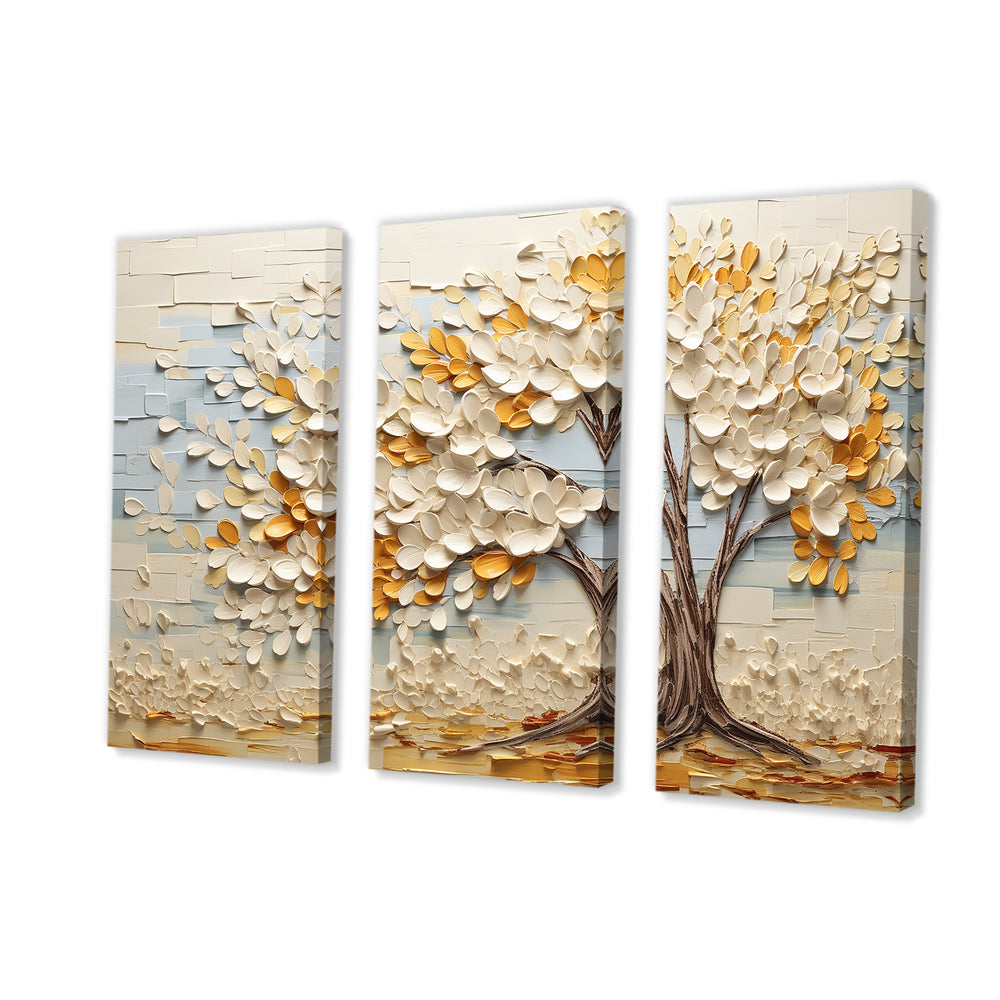 Minimalism American Basswood Tree IV - Multi-Panels