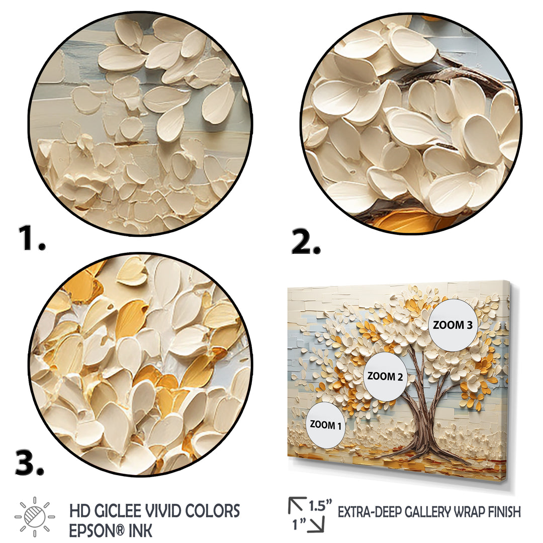 Minimalism American Basswood Tree IV - Multi-Panels