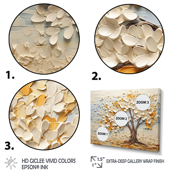 Minimalism American Basswood Tree IV - Multi-Panels