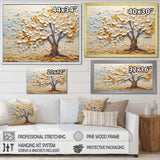 Minimalism American Basswood Tree IV - Landscapes Canvas Wall Art