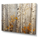 Autumn birch tree elegance - Landscapes Canvas Wall Art