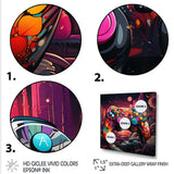 Galaxy gaming controller  - Fashion Canvas Wall Art