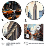 Autumn New York City breeze - Cityscapes Canvas Wall Art