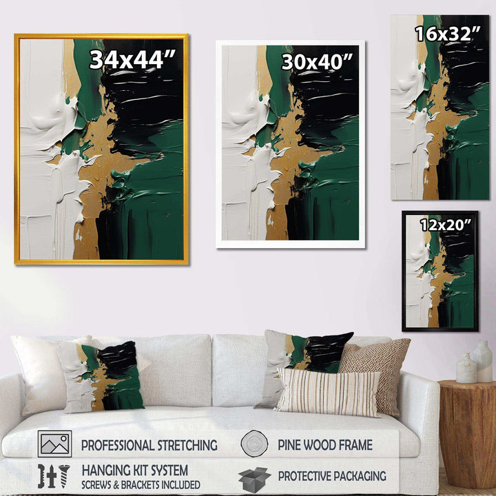Yellow Old Carriage Cart Melody - Old American Cart Canvas Wall Art