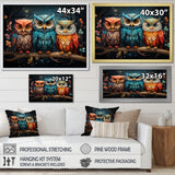 Stalking forest owls - Owl Wall Art Prints