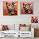 Matisse s Sprint Colorful Cheetah - Cheetah Canvas Wall Art