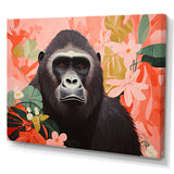 Vibrant Gorilla Portrait - Gorilla Wall Decor