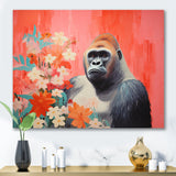 Vibrant Gorilla blooms - Gorilla Wall Art Prints