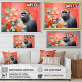 Vibrant Gorilla blooms - Gorilla Wall Art Prints
