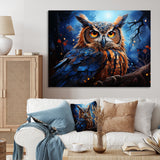 Mystic Owl in the moonlight - Owl Wall Art Prints