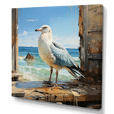 Coastal Sentinel Majestic Seagull - Seagull Wall Decor