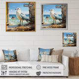 Coastal Sentinel Majestic Seagull - Seagull Wall Decor