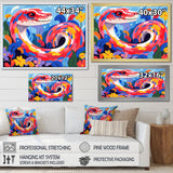 Popart snakes Grace - Snake Home Decor Art