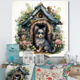 Cozy Australian Cattle dog Cottage - Dog Wall Decor