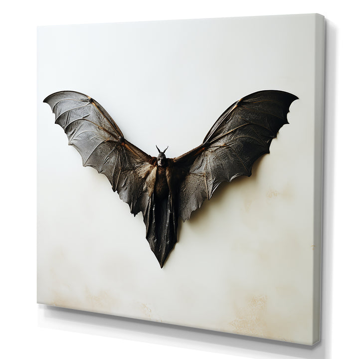 White and black Mystic bat - Bat Wall Decor