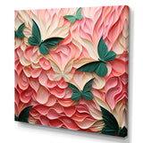 Detailed green butterfly Harmony - Butterfly Wall Decor