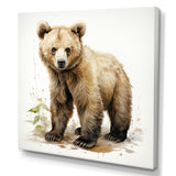 Cuddly grizzly bear cub - Brown Bear Wall Art