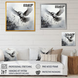 Graphite Realism The Wild Bird - Bird Wall Decor