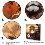Sun Kissed Lion Majesty - Lion Wall Decor