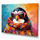 Pop art Penguin with sunglasses - Penguin Wall Art Prints