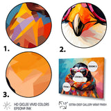 Pop art Penguin with sunglasses - Penguin Wall Art Prints