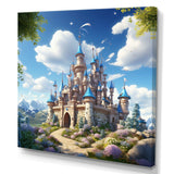 Princess Magical Castle dreams III - Architecture Canvas Wall Art