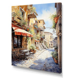 Italian village Essence 2 - Landscapes Canvas Wall Art