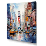 Times Square New York Cityscape IV - Cityscapes Canvas Wall Art