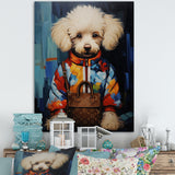 Glam Dog with fashion brand - Dog Home Decor Art