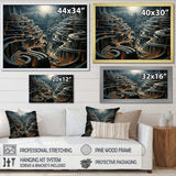 Maze Surreal Landscape I - Landscapes Canvas Wall Art