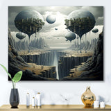 Mind-blowing surreal landscape II - Landscapes Canvas Wall Art