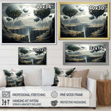 Mind-blowing surreal landscape II - Landscapes Canvas Wall Art