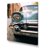 Vintage Cuban car photography I - Car Old American Canvas Wall Art