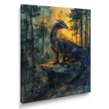 Darkness and Mystic Forest Dragon - Dragons Bedroom Wall Art