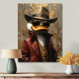 Scrooge Duck As Scarface Luxury Gangster - Duck Wall Art Prints