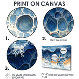 Coastal Reef In Blue And Orange Tones - Coral Wall Decor