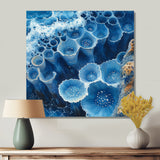 Coastal Reef In Blue And White Tones - Coral Wall Decor