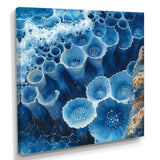Coastal Reef In Blue And White Tones - Coral Wall Decor