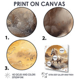 White And Gold Horse - Horse Home Decor Art