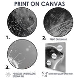 Monochrome Black Seal Accented With Grey - Seal Wall Decor