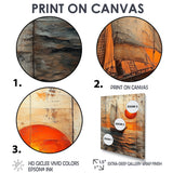 Orange Sunset Aegean Greek Trireme Ship - Boat Sailing Canvas Wall Art