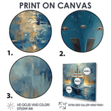Minimalism Yacht Wealth's Reflection - Boat Yacht Canvas Wall Art