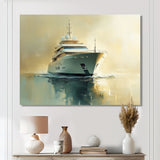 Wealth's Reflection - Boat Yacht Canvas Wall Art