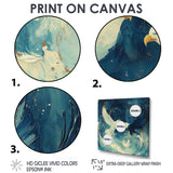 White Eagle Odins Eagles - Eagle Large Canvas Wall Art