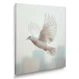 Columbidae Dove In The Urban Sky - Dove Home Decor Art