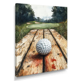 Abstract Golf Ball Swing Of Perfection I - Golf Canvas Wall Art