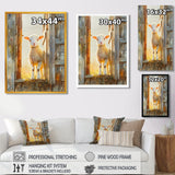 Photo Of Sheep Portrait At The Barn - Sheep Bedroom Wall Art