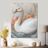 Pink Goose Reflections Of Elegance - Goose Wall Decor