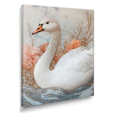 Pink Goose Reflections Of Elegance - Goose Wall Decor
